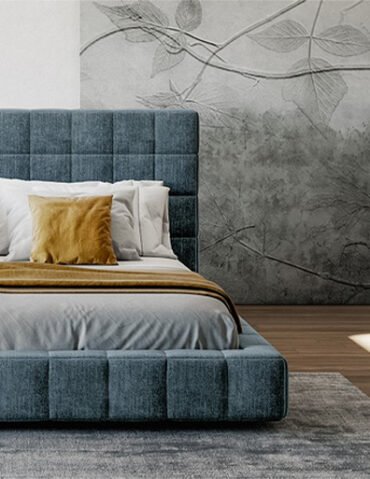 designbed stof Square Bed habits 2 370x479